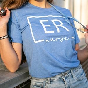 Bella Canvas ER Nurse Shirt